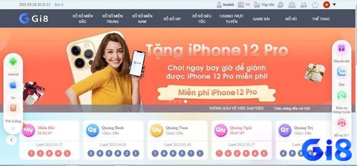 Đặc điểm của cổng game Gi8 có đông người chơi chọn tải app Gi8