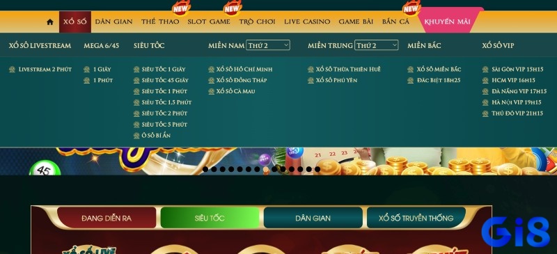 Loto188 nổi bật với giao diện hiện đại và đa dạng các thể loại xổ số